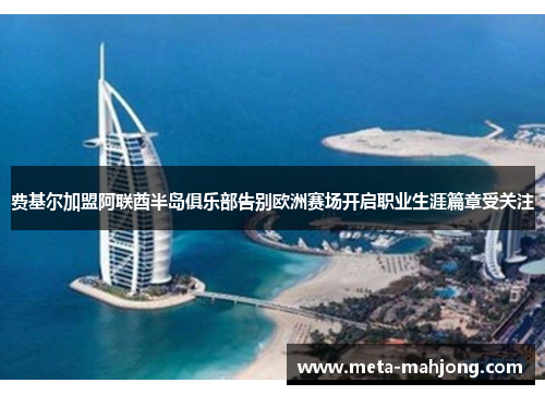 费基尔加盟阿联酋半岛俱乐部告别欧洲赛场开启职业生涯篇章受关注